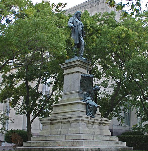 Albert Pike was the head of the Scottish Rite, Southern Jurisdiction of the Masonic fraternity, and a leading Southern Democrat. His life-size statue has been accorded a prominent place at our Nation's Capital among the distinguished citizens of America.