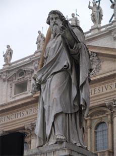 Apostle Paul’s statue in Malta