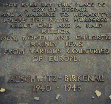 In 1990, the plaques with the figure of 4 million at the International Monument at Birkenau were removed. It was not until 1995 that new plaques were placed at the International Monument with 20 metal plates.  The number of deaths at Auschwitz, according to each of the 20 metal plates, is 1.5 million.