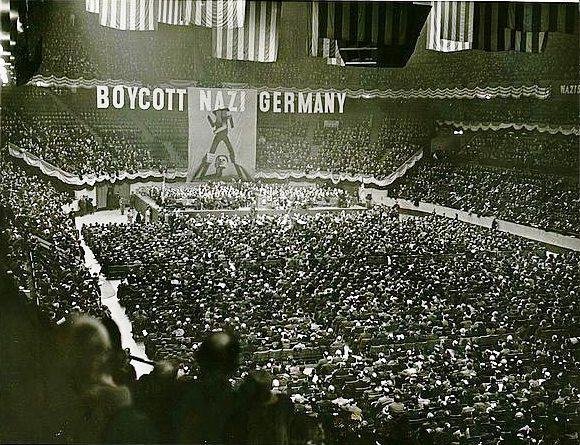 massive anti-Nazi protest to take place on March 27 at Madison Square Garden in New York City