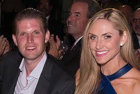 Eric Trump is married to Lara Yunaska.  Both of Lara's parents are Jewish.