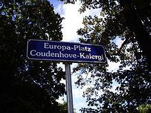 Europa-Platz – Coudenhove-Kalergi in Klosterneuburg, Austria
