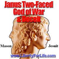 Janus ... Two-faced god of war and deceipt