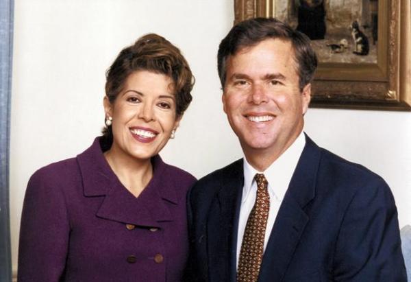 Columba Bush is of Mexican descent