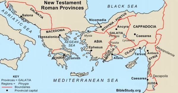 New Testament Roman provinces