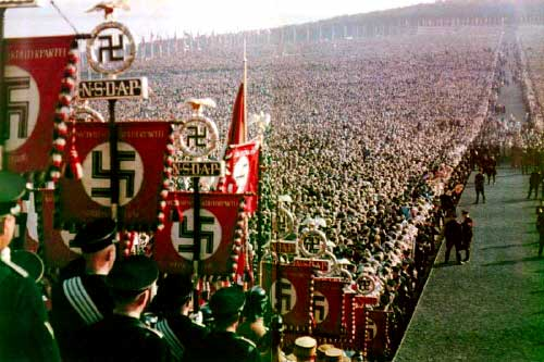 Hitler took the spiritual blinders off his people and they were then exalted among the rest of Europe. What God has established is far above the much hated “Establishment.” The entire White race shall be saved and shall flow like a river into the hands of their Savior and Deliverer. The enemy will have no chance of recovery.