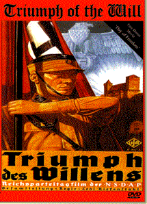 Poster of WWII documentary film, Triumph of the Will, about the return of Germany as a great power.