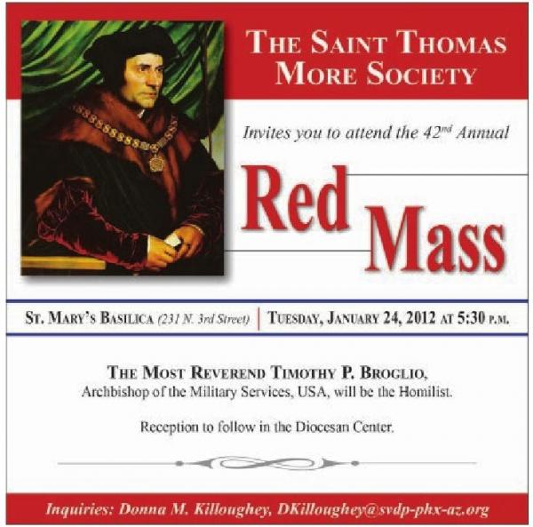 An Invitation to the Red Mass