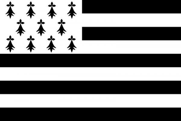 The flag of the Bretons is a modern (20th Century) invention and design, though there are older elements in it.