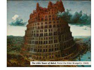 Rendition of the Tower of Babel 