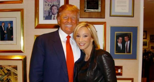 President Donald Trump and his “pastor” Paula White-Cain