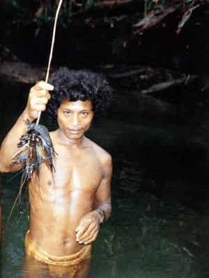 A Tugutil native of Halmahera Island 