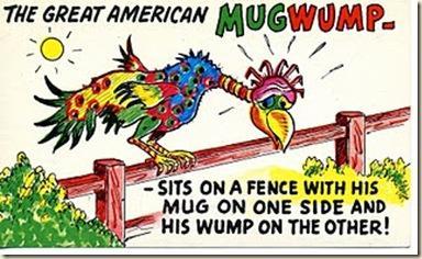 Mugwumps were Republicans who bolted from the party in 1884 (because of corruption) and got the Democrat, Grover Cleveland, elected.