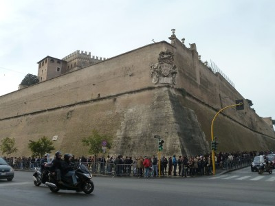 Pope Francis' walled city