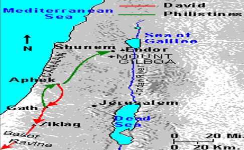 City of Endor in ancient Israel