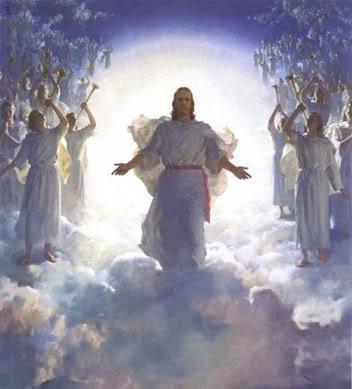 The Son of man coming in a cloud