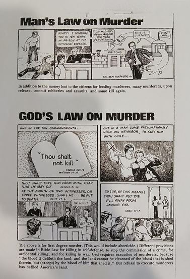 Man's Law vs. God's Law on Murder