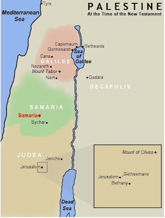 Palestine at the time of the New Testament