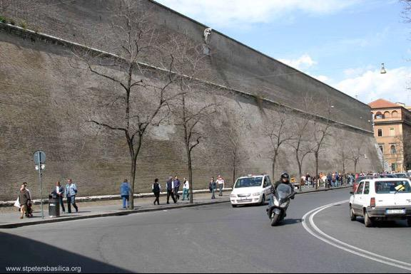 Pope Francis said Donald Trump "is not Christian" if he pledges to build a wall between the United States and Mexico. Here is a picture of where Pope Francis lives!