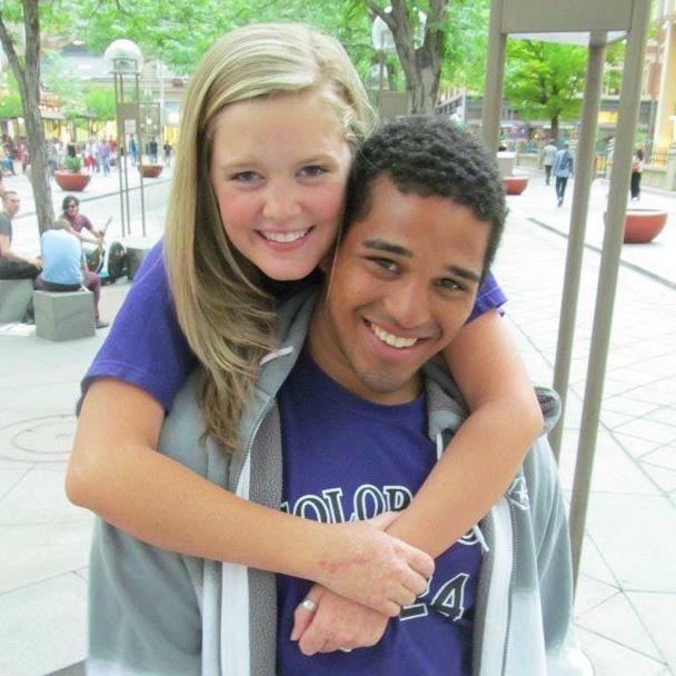 Like mother, like son.  Kristy McCartney's son, Derek with his high school sweetheart.  She died before she could bring any mongrel children into this world.