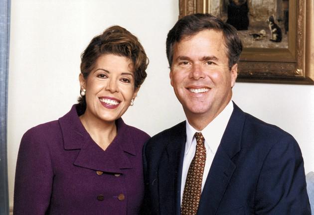 Columba Bush is of Mexican descent