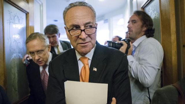 Chuck Schumer, a Jew, is leading the movement to criminalize any criticism of Israeli.