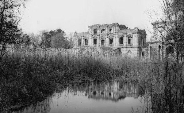 One of the earliest photos of the Yuamningyuan.  In 1860, the British Army fighting as mercenaries of the Sassoons looted and destroyed what they could not take.  As the primary residence of five Qing emperors, Yuanmingyuan contained hundreds of palaces, temples, libraries, theaters, pavilions, chapels, gazebos and galleries filled with priceless artworks, antiquities and personal possessions.  