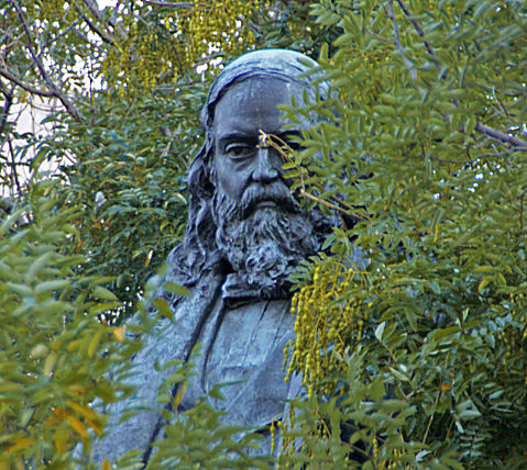 Albert Pike statue - head shot