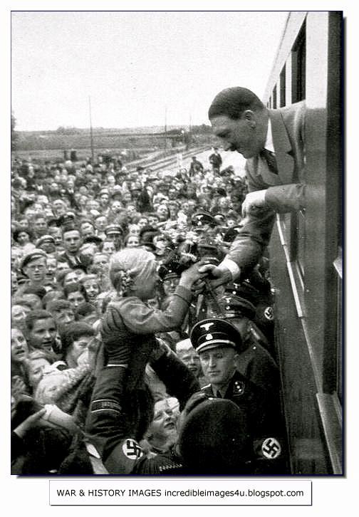 Hitler devoted his life and all his energies toward improving the lot of his people, and the German people responded with an outpouring of love and devotion.