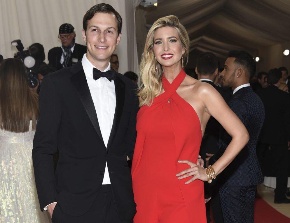 Jared and Ivanka Kushner.  Jared's father, Charles Kushner, is jewish.