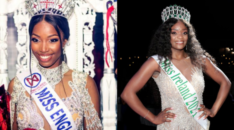 Miss England and Miss Ireland are both black in 2021. All the American beauty pageant winners were also black in 2021.