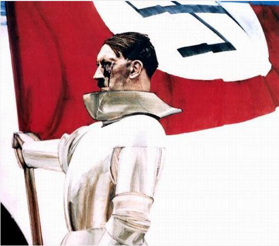 Der Bannerträger (The Standard Bearer), by Hubert Lanzinger, c. 1935. 