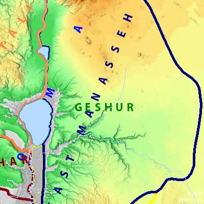 Geshur, where Absalom and Tamar's mother come from