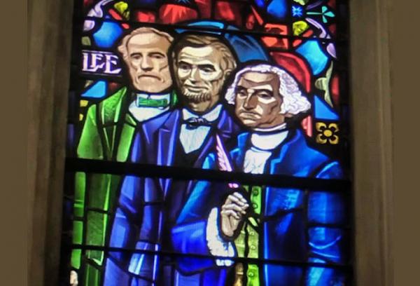 In 2021,t he Cathedral of the Rockies finished replacing a stained-glass windowpane that the church felt was racist and non-inclusive. The "offending" window featured Robert E. Lee standing shoulder to shoulder with Washington and Lincoln.