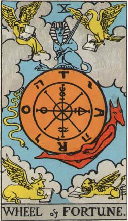 Witchcraft Tarot cards, used in jewish Astrology, includes YHWH.