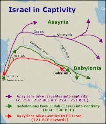 The house of Israel was no more. It was scattered into foreign lands.
